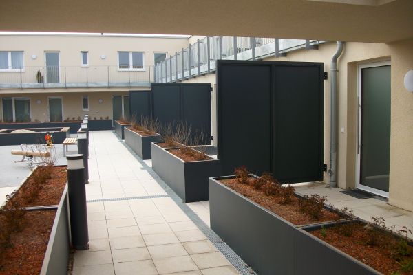 Pflanztrage mit Trennwand