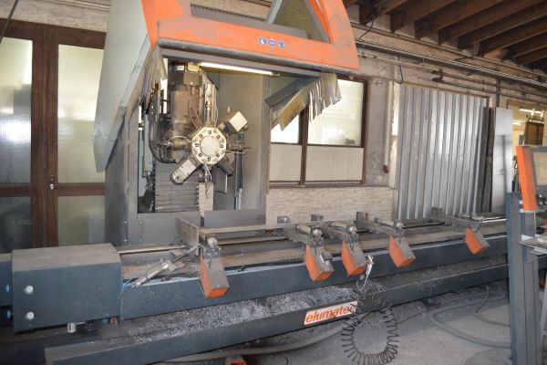 Stabbearbeitungsanlage bis 7000 mm Laenge